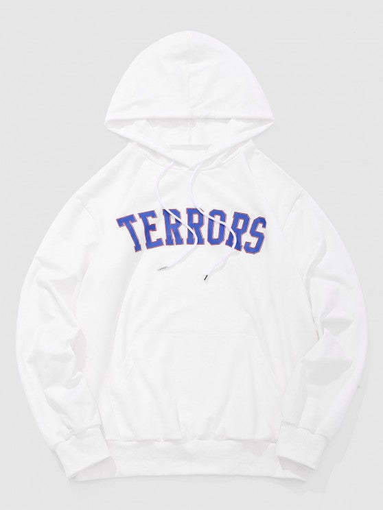 Letters Printed Hoodie And Sports Pants - Grafton Collection