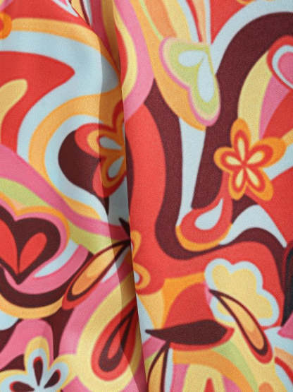 Floral Print Shirt And Pocket Shorts Set - Grafton Collection
