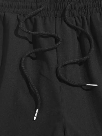Two Piece Letter Cargo Shirt And Shorts - Grafton Collection