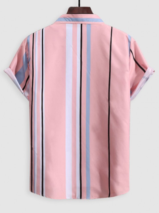 2 Pieces Stripe Shirt And Shorts - Grafton Collection