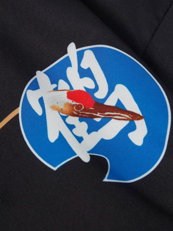 Sea Wave Printed Kimono And Shorts Set - Grafton Collection