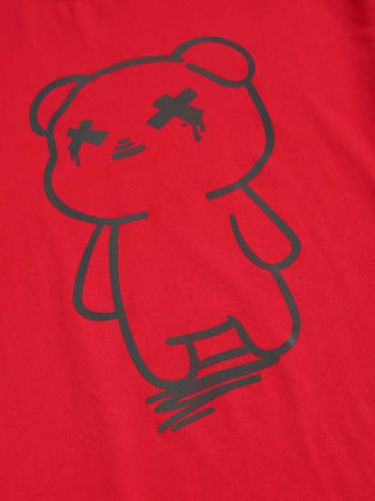Bear Printed T-shirt And Shorts - Grafton Collection
