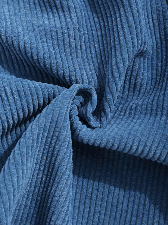 Two Piece Casual Shirt And Drawstring Shorts - Grafton Collection