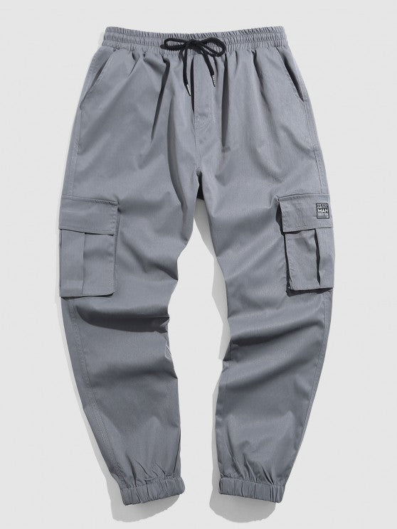 2 Pieces Pattern Shirt And Beam Feet Cargo Pants - Grafton Collection