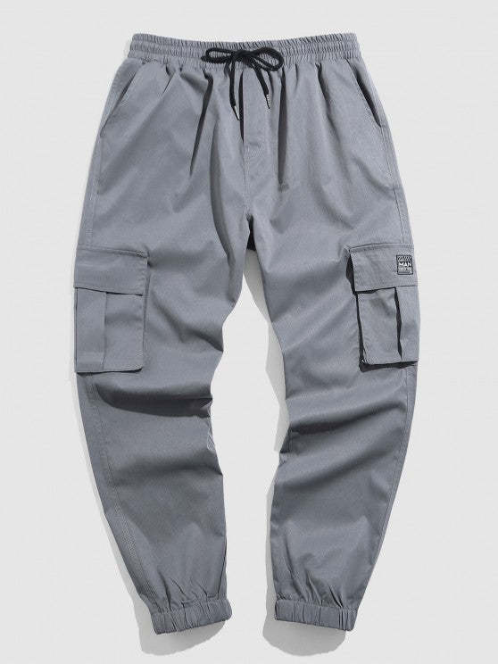 2 Pieces Pattern Shirt And Beam Feet Cargo Pants - Grafton Collection