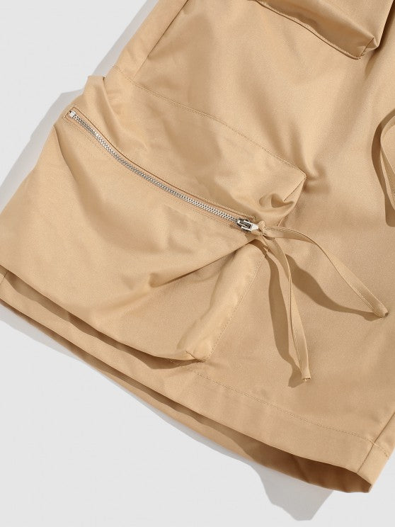 2 Pieces Playing Card Printed T Shirt And Shorts - Grafton Collection