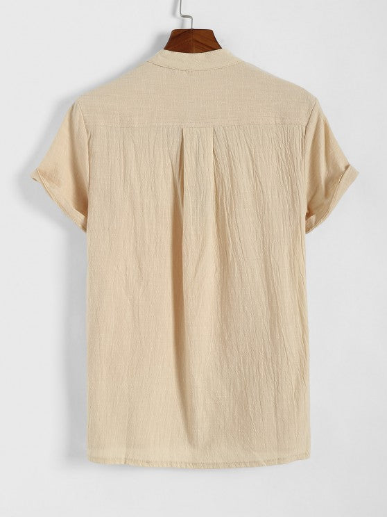 Popover Shirt And Cropped Pants - Grafton Collection