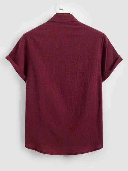 Shirt And Cropped Casual Pants - Grafton Collection