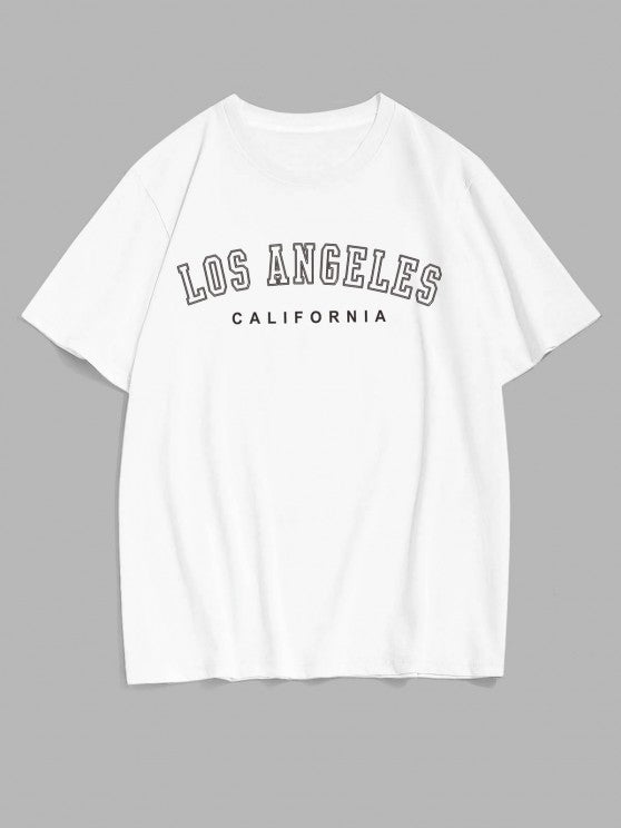 Printed T Shirt And Shorts - Grafton Collection