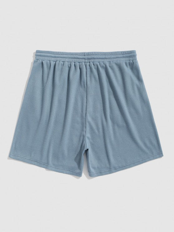 Textured Rose Printed T Shirt And Shorts - Grafton Collection