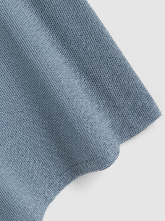 Textured Rose Printed T Shirt And Shorts - Grafton Collection