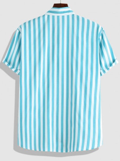 Vertical Stripe Shirt And Jeans - Grafton Collection