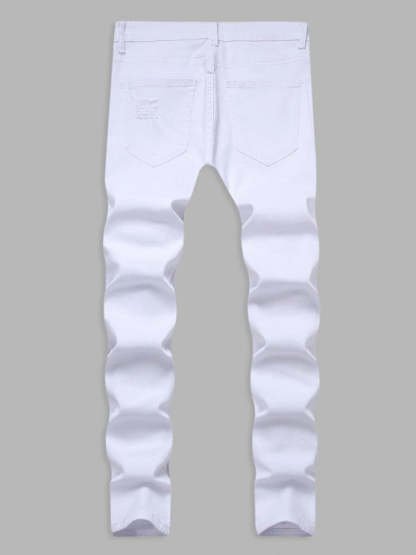Vertical Stripe Shirt And Jeans - Grafton Collection