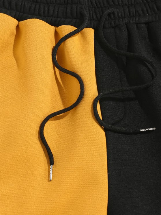 Short Sleeves T Shirt With Two Tone Shorts - Grafton Collection