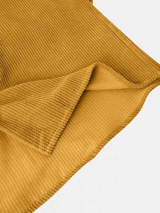 Two Piece Casual Shirt And Drawstring Shorts - Grafton Collection