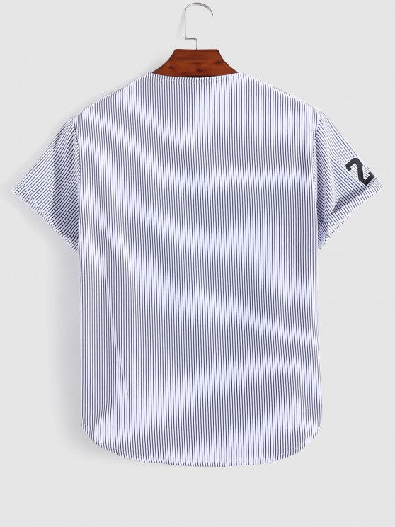 2 Pieces Baseball Shirt And Beach Shorts - Grafton Collection