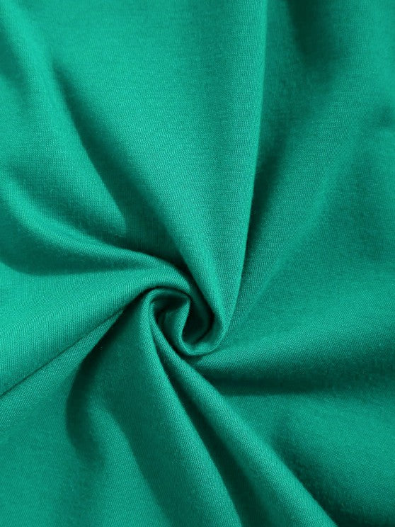 Sports Printed Tee And Drawstring Shorts Set - Grafton Collection