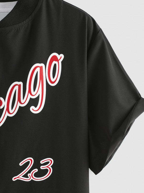 Baseball Short Sleeve Shirt And Shorts Set - Grafton Collection