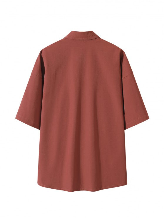 Button Shirt And Shorts Set - Grafton Collection