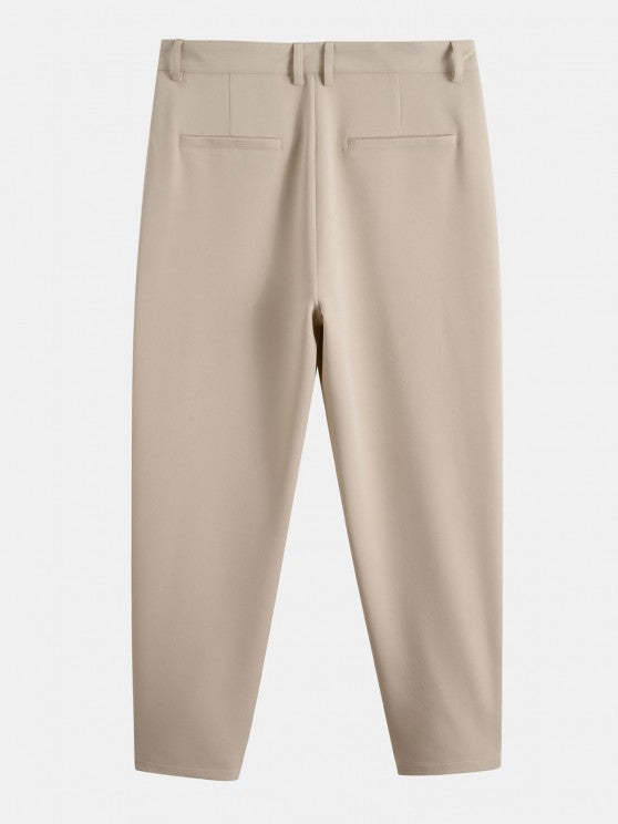 Leaves Print Shirt With Tapered Pants - Grafton Collection