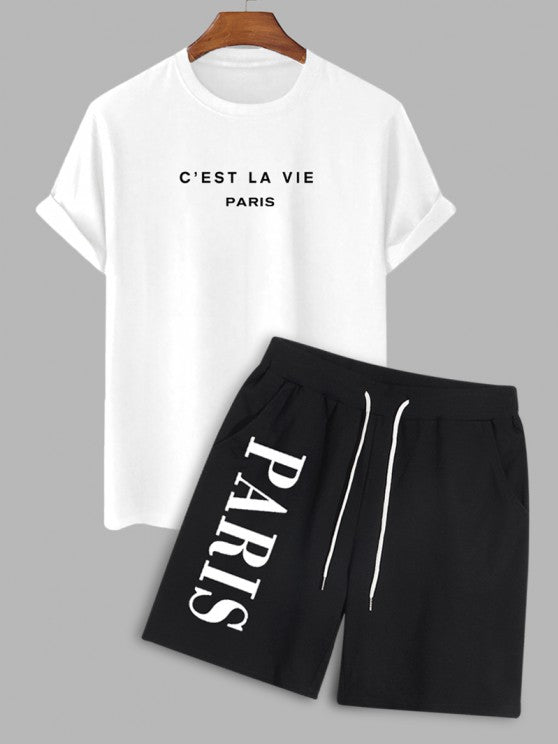 Two Piece T Shirt With Shorts - Grafton Collection