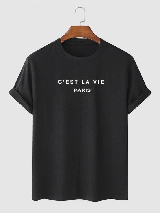 Short Sleeves T Shirt With Two Tone Shorts - Grafton Collection