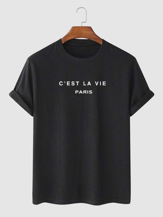 Short Sleeves T Shirt With Two Tone Shorts - Grafton Collection