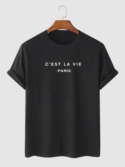 Short Sleeves T Shirt With Two Tone Shorts - Grafton Collection
