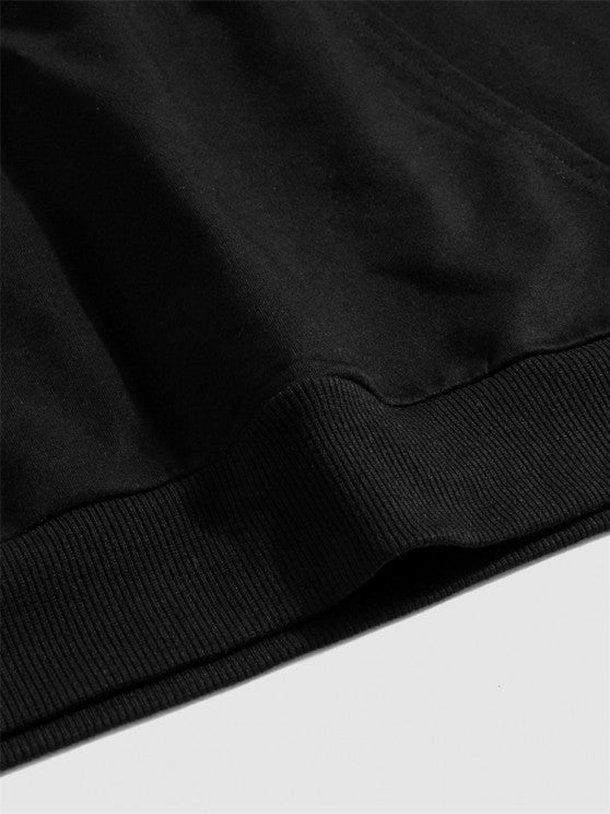 Letter Printed Hoodie with Jogger Pants - Grafton Collection