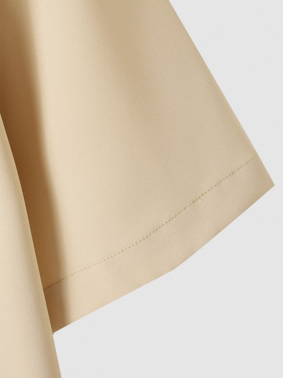 Tailored Collar Shirt And Drawstring Pants - Grafton Collection