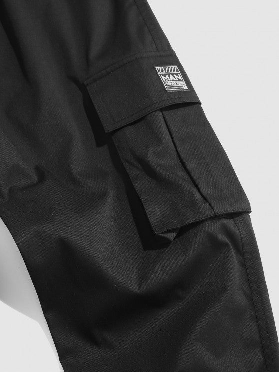 2 Pieces Pattern Shirt And Beam Feet Cargo Pants - Grafton Collection