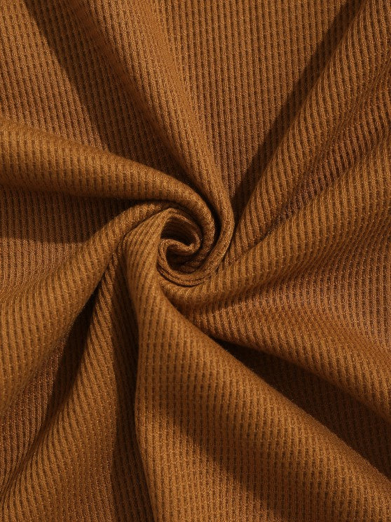 Textured Sweatshirt And Drawstring Pants Set - Grafton Collection