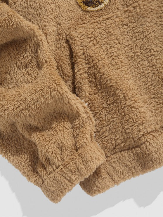 Graphic Bear Hoodie And Pants Set - Grafton Collection