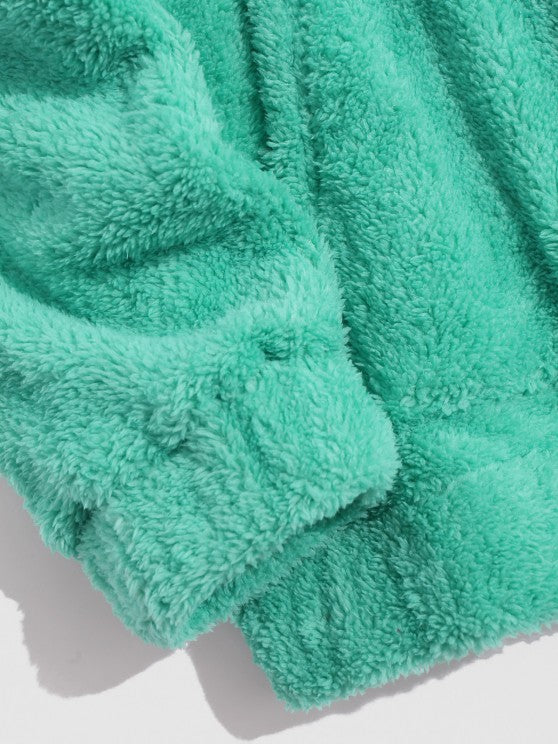 Fluffy Fleece Hoodie And Pants Set - Grafton Collection