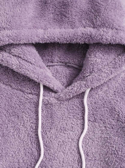 Fluffy Fleece Hoodie And Pants Set - Grafton Collection