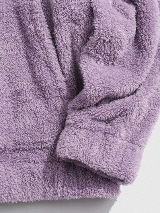 Fluffy Fleece Hoodie And Pants Set - Grafton Collection