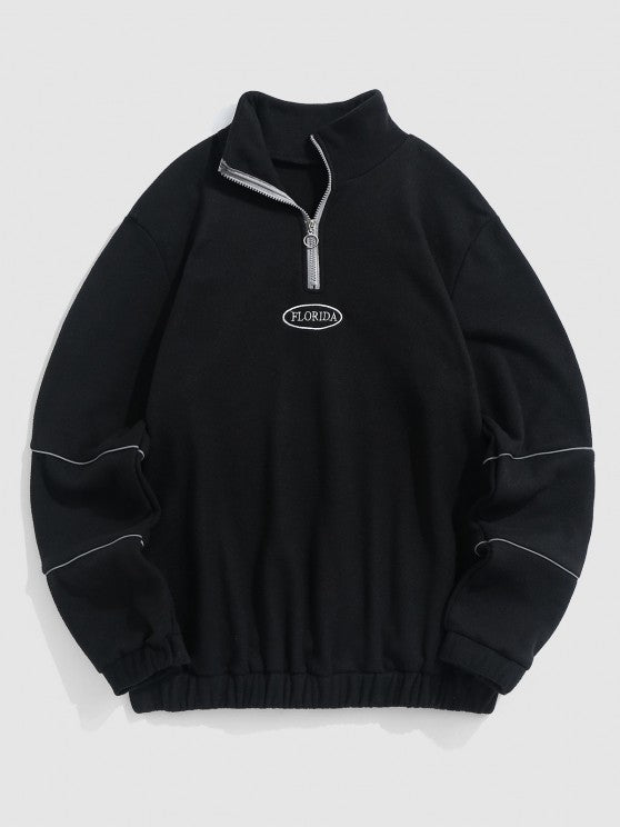 Reflective Stripe Sweatshirt And Pants Set - Grafton Collection