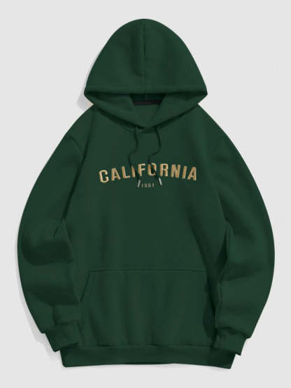 Fleece Lining Hoodie And Cargo Pants Set - Grafton Collection