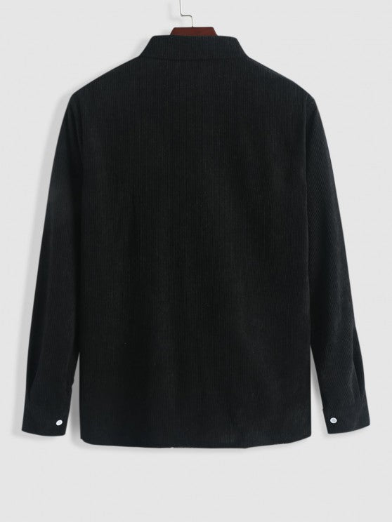 Two Tone Plaid Shirt And Cargo Pants Set - Grafton Collection