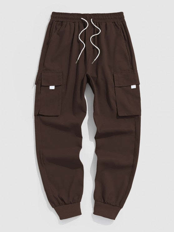 Embroidered Hoodie And Cargo Pants Set - Grafton Collection