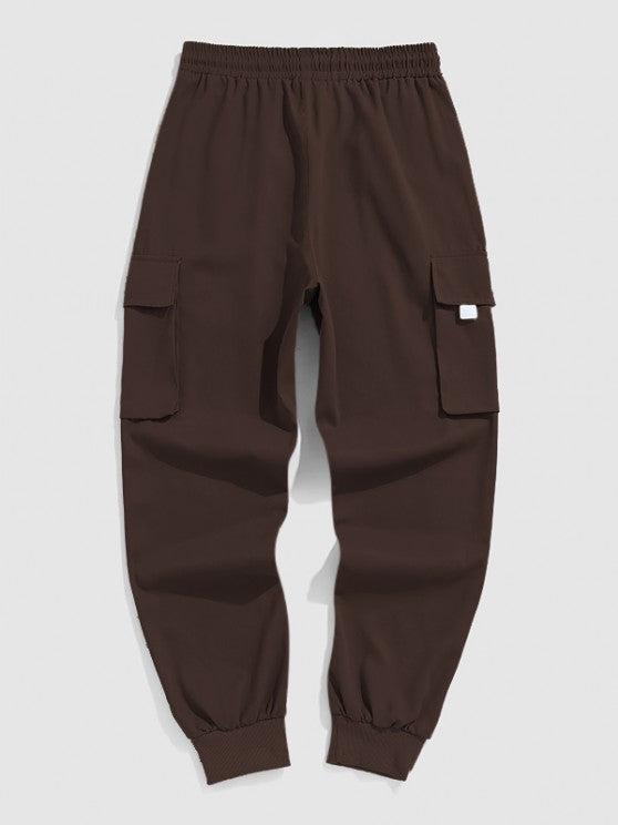 Embroidered Hoodie And Cargo Pants Set - Grafton Collection