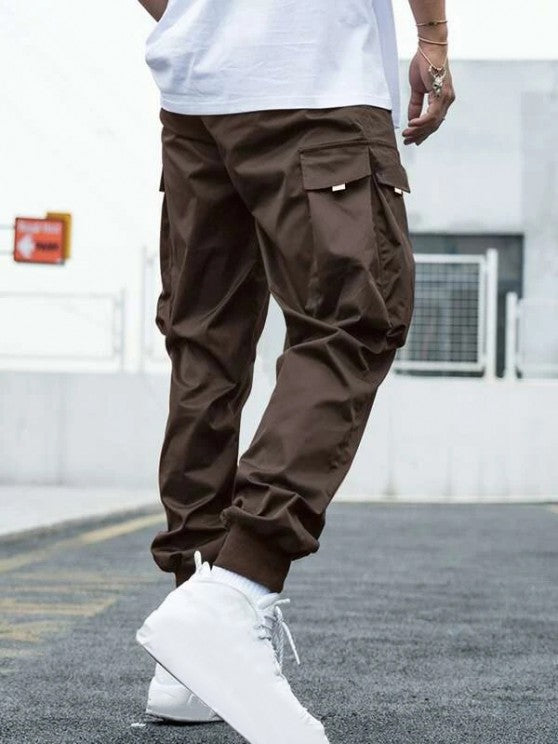 Embroidered Hoodie And Cargo Pants Set - Grafton Collection
