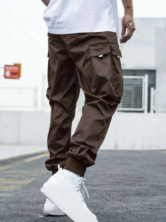Embroidered Hoodie And Cargo Pants Set - Grafton Collection
