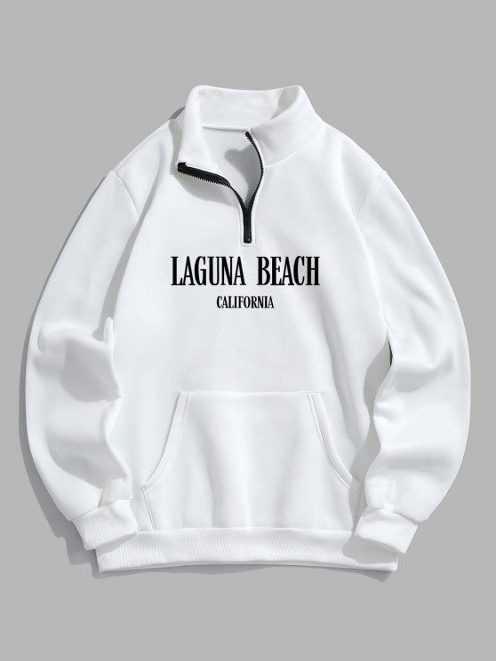 Letter Printed Sweatshirt And Cargo Pants - Grafton Collection