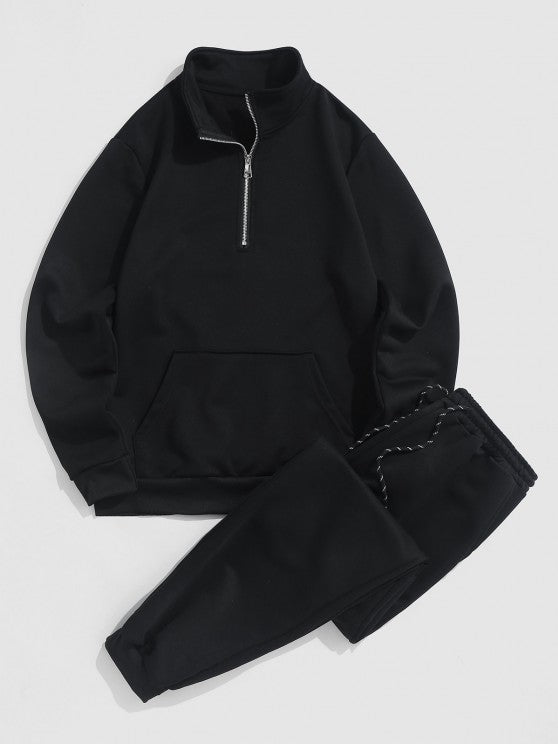 Solid Colored Sweatshirt And Sweatpants - Grafton Collection