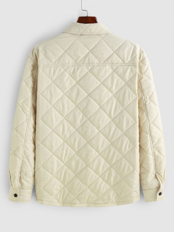 Quilted Jacket And Cargo Pants Set - Grafton Collection