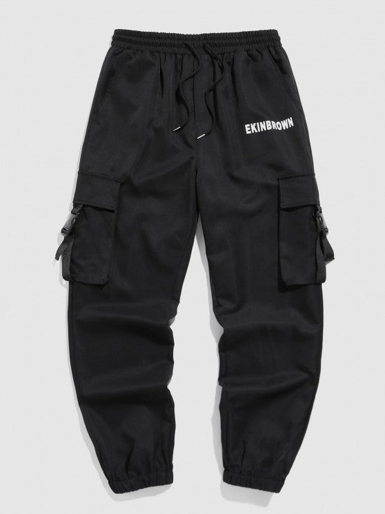 Plaid Wool Shacket And Cargo Pants Set - Grafton Collection