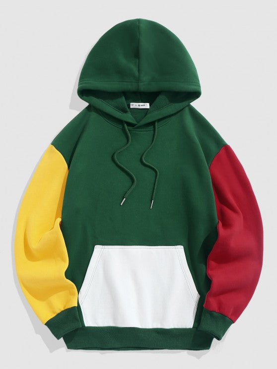 Fluffy Hoodie And Cargo Pants Combo - Grafton Collection