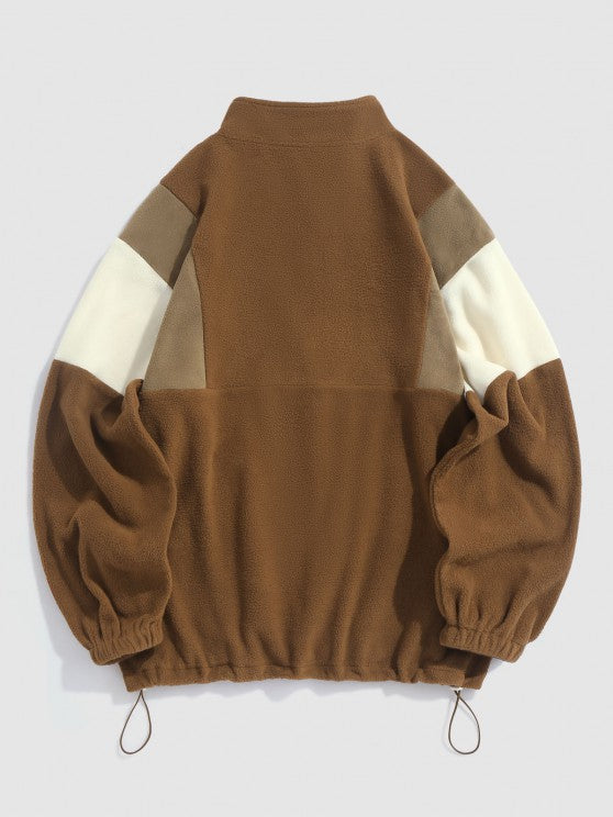 Half Zip Sweatshirt And Cargo Pants Set - Grafton Collection