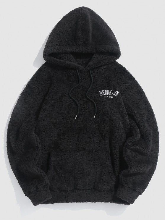 New York And Brooklyn Hoodie And Teddy Pants Set - Grafton Collection